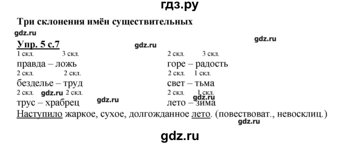 ГДЗ по русскому языку 3 класс Песняева рабочая тетрадь (Полякова)  часть 2 (номер) - 5, Решебник №1