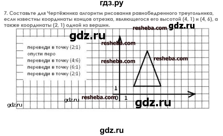 ГДЗ по информатике 7 класс  Босова икт рабочая тетрадь  глава 3 - 7, решебник