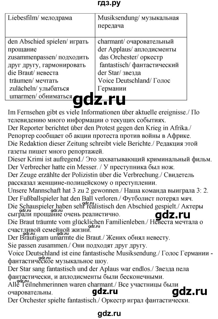 ГДЗ по немецкому языку 9 класс Радченко Wunderkinder Plus Базовый и углубленный уровень страница - 72, Решебник к учебнику Wunderkinder Plus