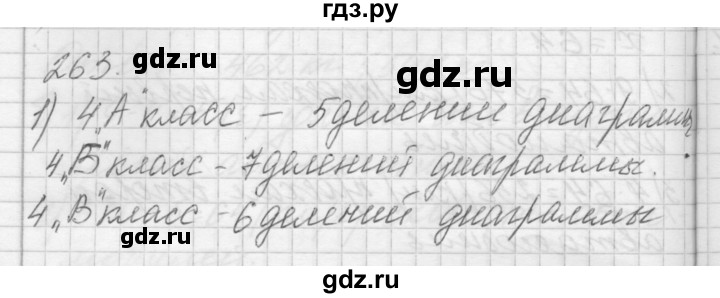 ГДЗ по математике 4 класс Аргинская   упражнение - 263, Решебник №1