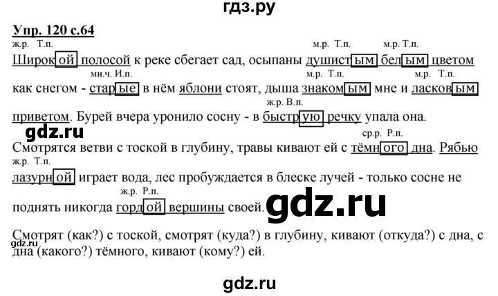 Страница 120 упражнение 202. Русский язык 4 класс упражнение 120.