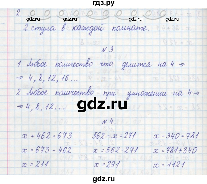 ГДЗ по математике 2 класс Захарова тетрадь для самостоятельной работы (Чекин)  часть 2. страница - 40, Решебник №1