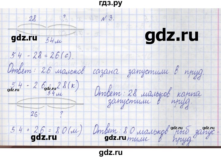 ГДЗ по математике 2 класс Захарова тетрадь для самостоятельной работы (Чекин)  часть 2. страница - 70, Решебник №1