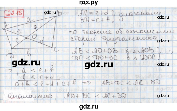 ГДЗ по алгебре 8 класс Мерзляк  Углубленный уровень § 22 - 22.15, Решебник №1