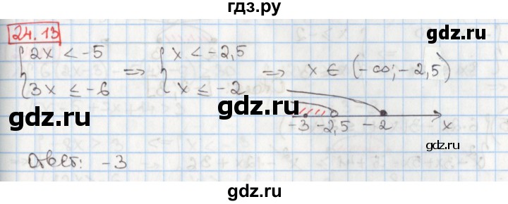 ГДЗ по алгебре 8 класс Мерзляк  Углубленный уровень § 24 - 24.13, Решебник №1