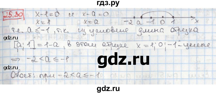 ГДЗ по алгебре 8 класс Мерзляк  Углубленный уровень § 25 - 25.30, Решебник №1