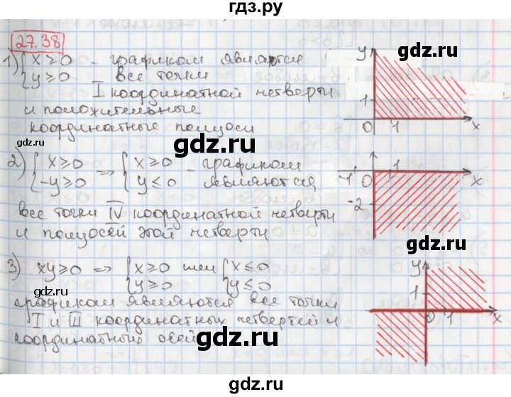ГДЗ по алгебре 8 класс Мерзляк  Углубленный уровень § 27 - 27.38, Решебник №1