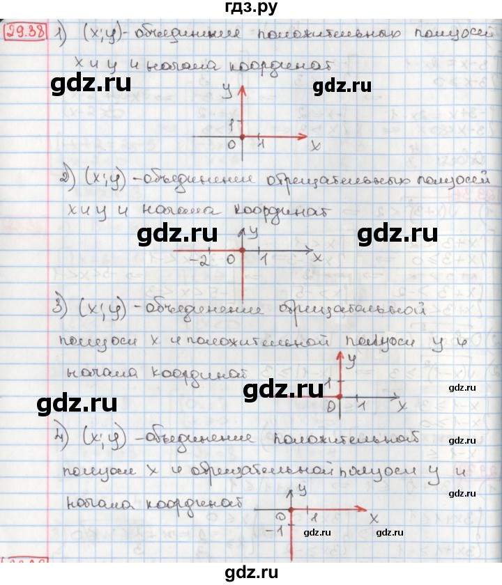 ГДЗ по алгебре 8 класс Мерзляк  Углубленный уровень § 29 - 29.38, Решебник №1