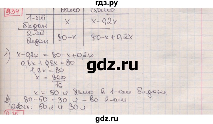 ГДЗ по алгебре 8 класс Мерзляк  Углубленный уровень § 9 - 9.34, Решебник №1