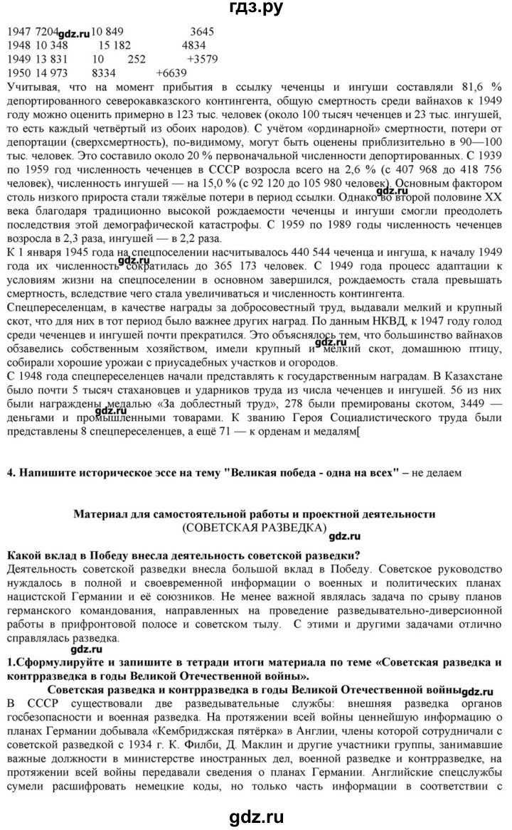 ГДЗ по истории 10 класс Горинов   параграф - 24, Решебник