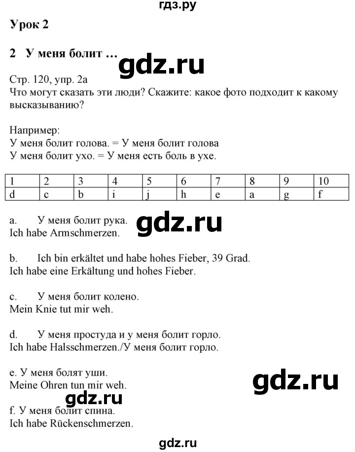 ГДЗ по немецкому языку 7 класс Радченко Wunderkinder Plus Базовый и углубленный уровень страница - 120, Решебник к учебнику Wunderkinder Plus