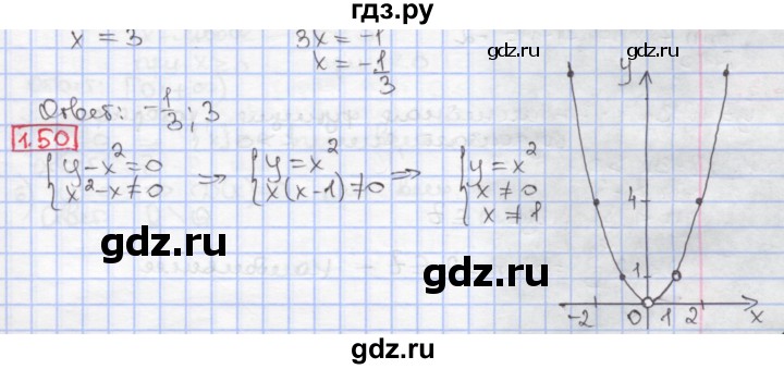 ГДЗ по алгебре 9 класс Мерзляк  Углубленный уровень § 1 - 1.50, Решебник к учебнику 2017