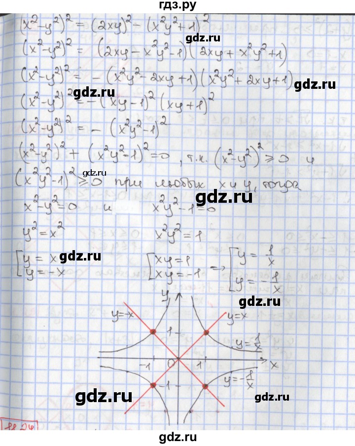 ГДЗ по алгебре 9 класс Мерзляк  Углубленный уровень § 11 - 11.23, Решебник к учебнику 2017