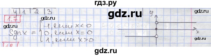 ГДЗ по алгебре 9 класс Мерзляк  Углубленный уровень § 1 - 1.7, Решебник к учебнику 2020