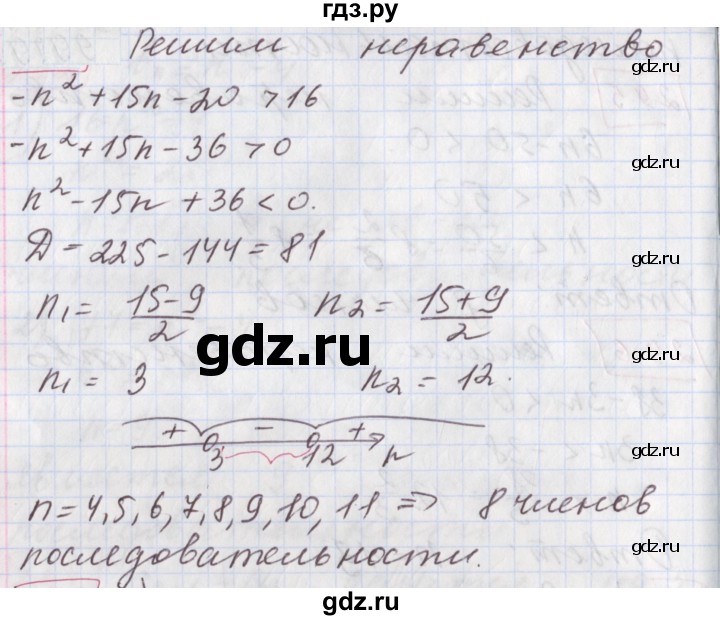 ГДЗ по алгебре 9 класс Мерзляк  Углубленный уровень § 24 - 24.8, Решебник к учебнику 2020