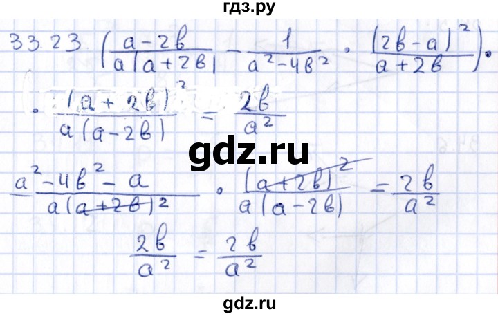 ГДЗ по алгебре 9 класс Мерзляк  Углубленный уровень § 33 - 33.23, Решебник к учебнику 2020