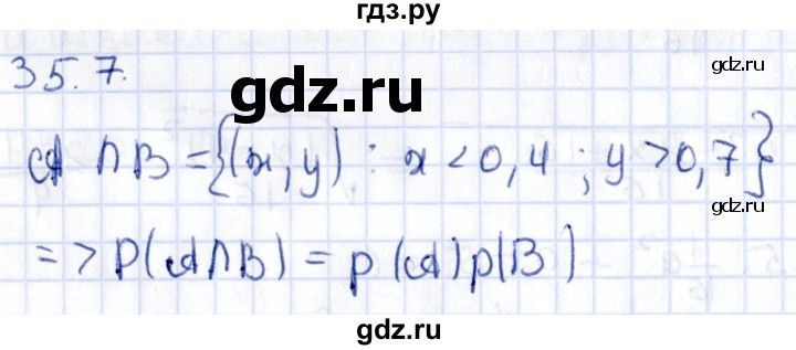 ГДЗ по алгебре 9 класс Мерзляк  Углубленный уровень § 35 - 35.7, Решебник к учебнику 2020