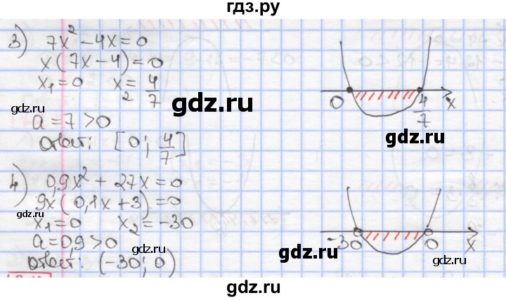 ГДЗ по алгебре 9 класс Мерзляк  Углубленный уровень § 8 - 8.3, Решебник к учебнику 2020