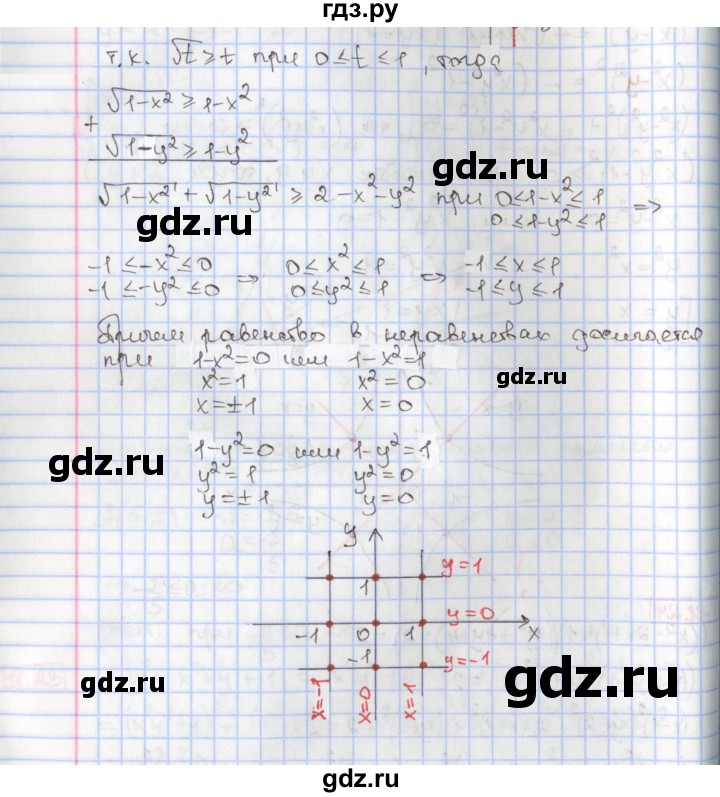 ГДЗ по алгебре 9 класс Мерзляк  Углубленный уровень § 10 - 10.25, Решебник к учебнику 2020
