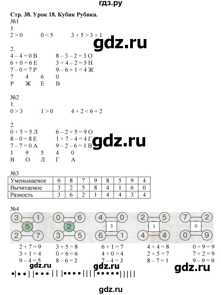 Гдз по математике 1 класс петерсон 2 часть решебник