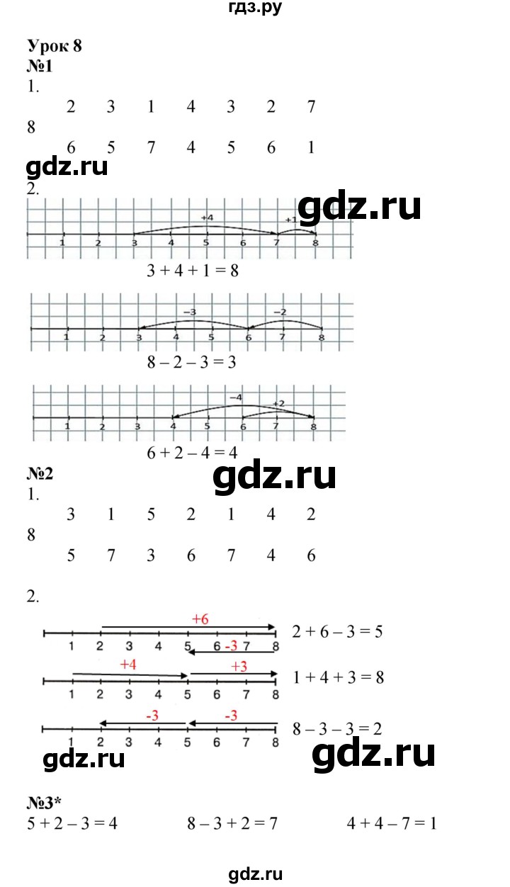 ГДЗ по математике 1 класс Петерсон рабочая тетрадь  часть 2. страница - 16, Решебник 2023