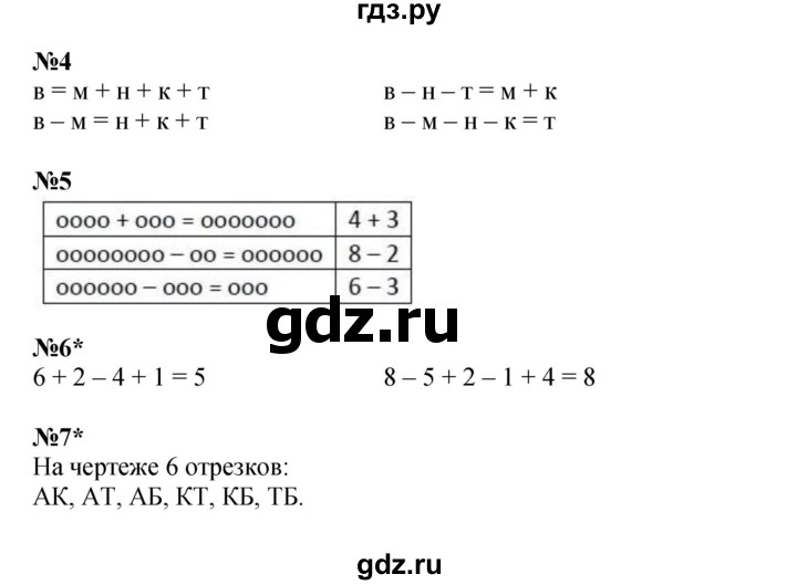 ГДЗ по математике 1 класс Петерсон рабочая тетрадь  часть 2. страница - 17, Решебник 2023