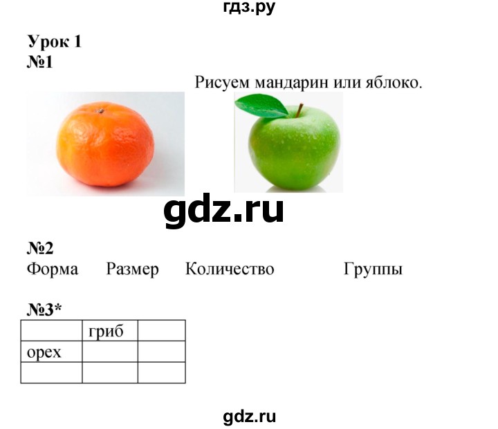 ГДЗ по математике 1 класс Петерсон рабочая тетрадь  часть 1. страница - 3, Решебник 2022