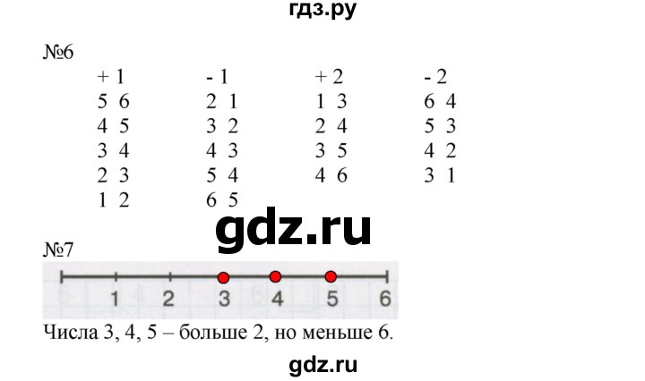 ГДЗ по математике 1 класс Петерсон рабочая тетрадь  часть 1. страница - 61, Решебник 2016