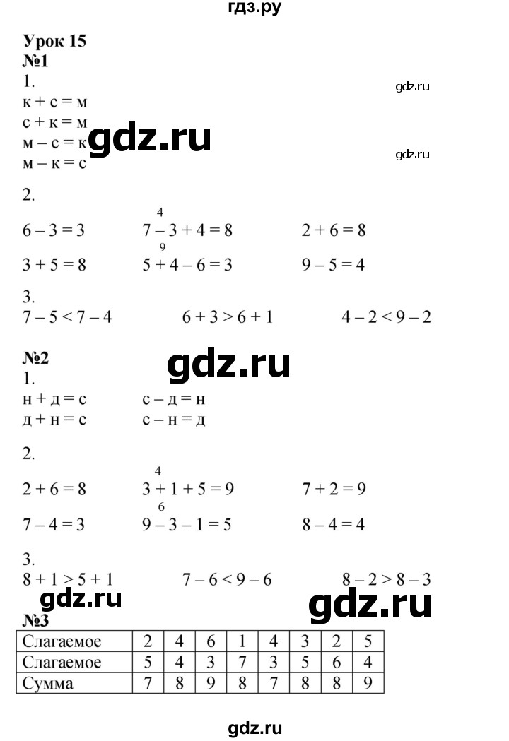 ГДЗ по математике 1 класс Петерсон рабочая тетрадь Углубленный уровень часть 2. страница - 32, Решебник 2022