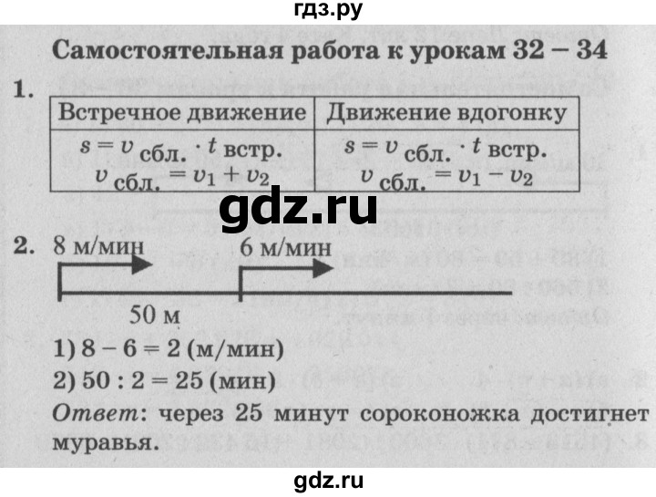 ГДЗ по математике 4 класс Петерсон самостоятельные и контрольные работы  выпуск 4.1. страница - 61, Решебник