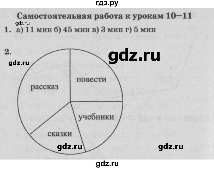 ГДЗ по математике 4 класс Петерсон самостоятельные и контрольные работы  выпуск 4.2. страница - 73, Решебник