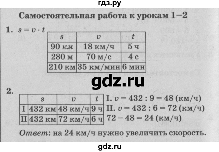 ГДЗ по математике 3 класс Петерсон самостоятельные и контрольные работы  выпуск 3.1. страница - 67, Решебник