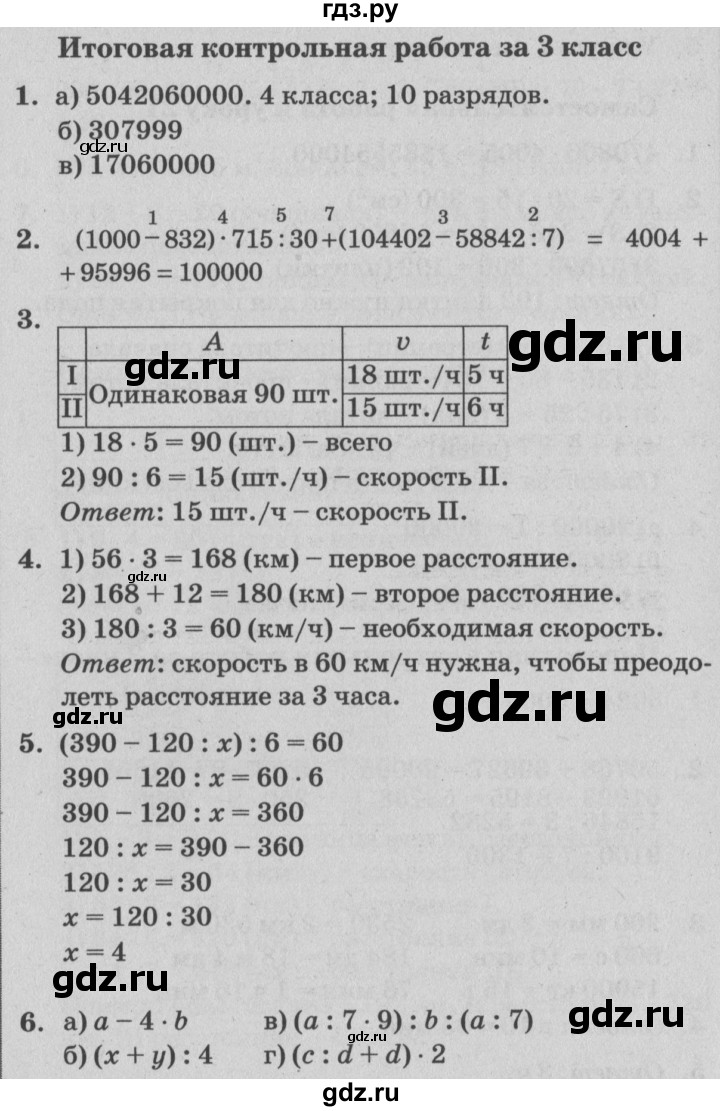 ГДЗ по математике 3 класс Петерсон самостоятельные и контрольные работы  выпуск 3.2. страница - 91, Решебник