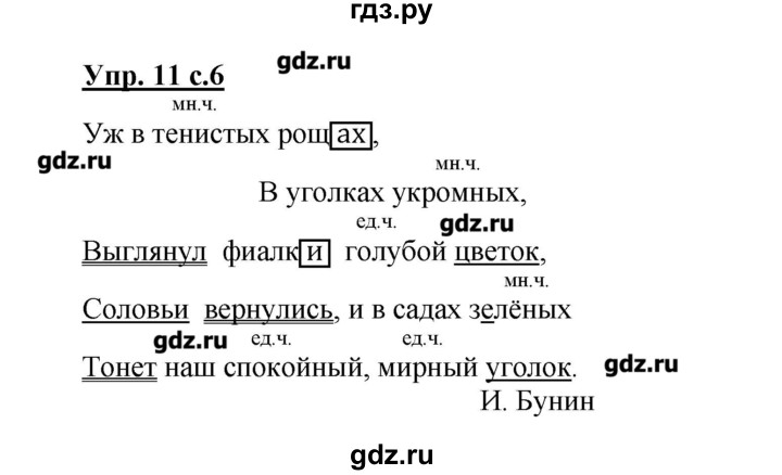 Гдз по русскому языку 4 класс картинки