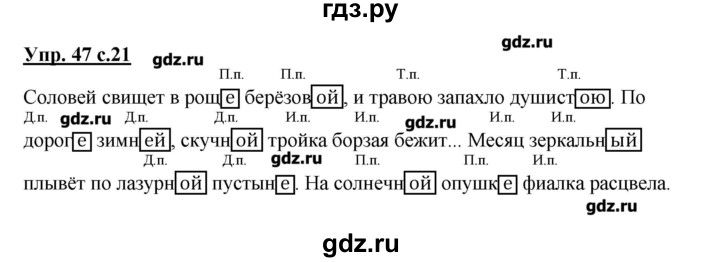 Русский язык 4 класс номер 206