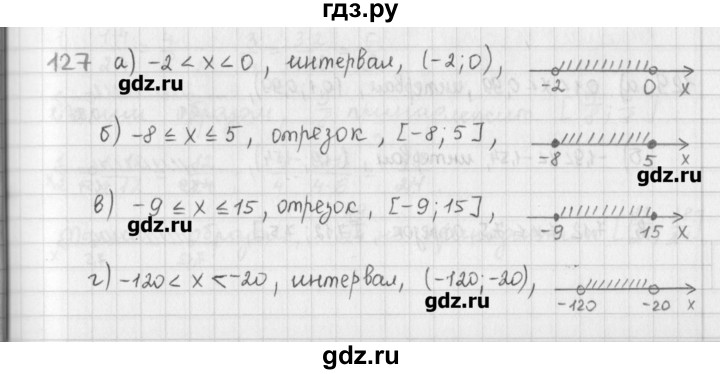 ГДЗ по математике 6 класс Гамбарин сборник задач и упражнений   упражнение - 127, Решебник