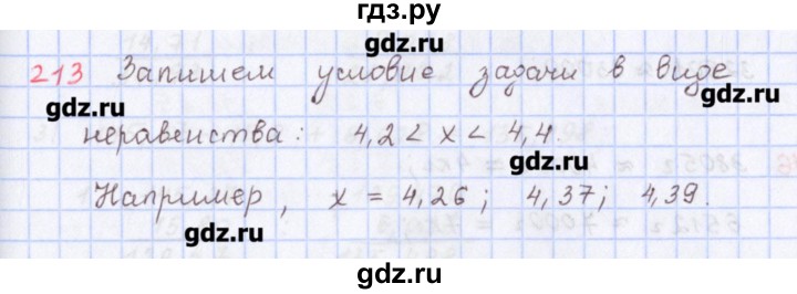 ГДЗ по математике 5 класс Мерзляк  дидактические материалы  вариант 2 - 213, Решебник №1