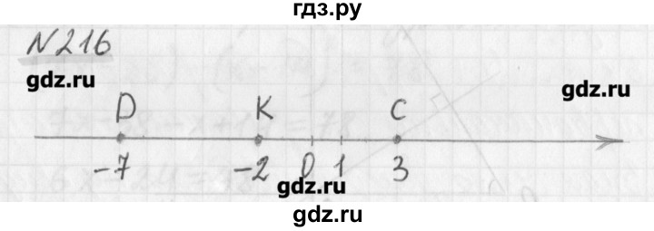 ГДЗ по математике 6 класс Мерзляк дидактические материалы  вариант 1 - 216, Решебник №1