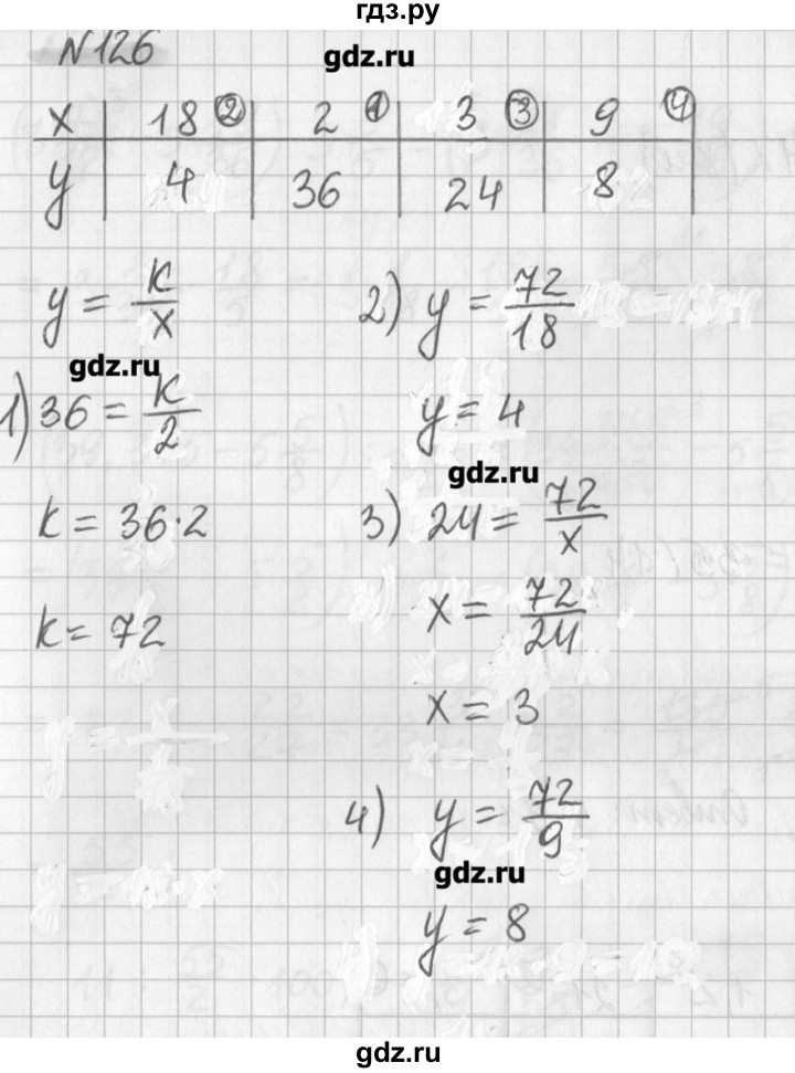 ГДЗ по математике 6 класс Мерзляк дидактические материалы  вариант 4 - 126, Решебник №1