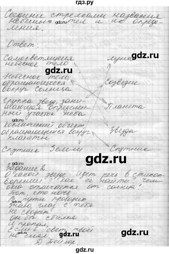 ГДЗ по окружающему миру 4 класс  Поглазова рабочая тетрадь  часть 1. страница - 25, Решебник 2016