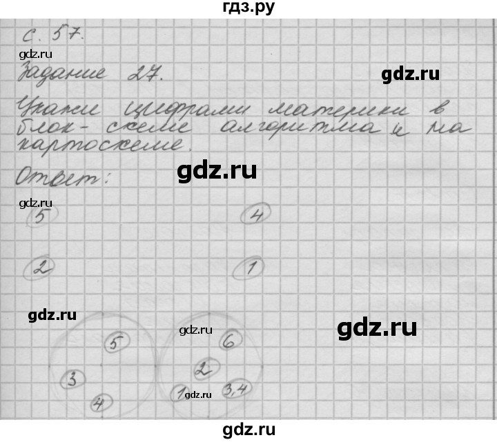 ГДЗ по окружающему миру 4 класс  Поглазова рабочая тетрадь  часть 2. страница - 57, Решебник 2016