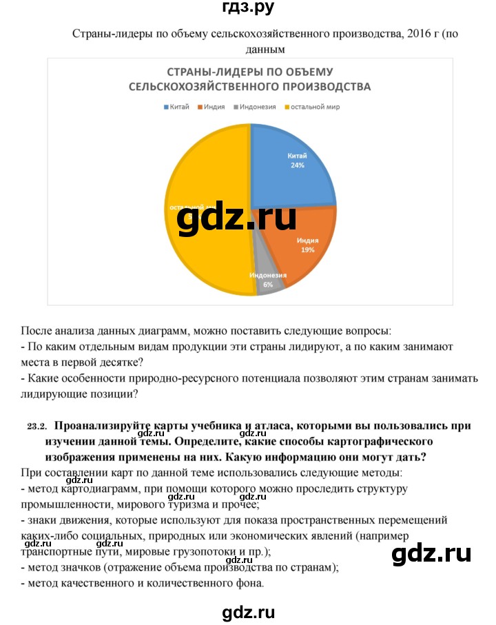 ГДЗ по географии 10‐11 класс  Максаковский  Базовый уровень страница - 185, Решебник 2017