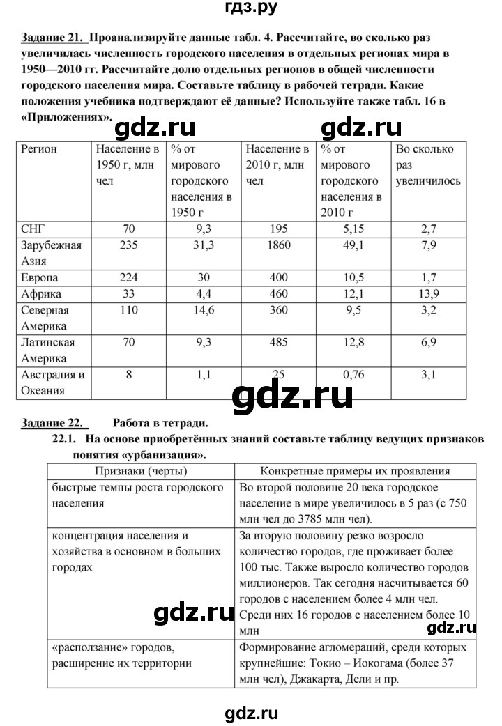 ГДЗ по географии 10‐11 класс  Максаковский  Базовый уровень страница - 93, Решебник 2017