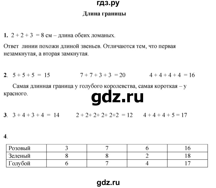 ГДЗ по математике 1 класс Башмаков   часть 2. страница - 54, Решебник 2023