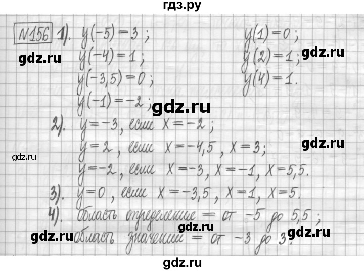 ГДЗ по алгебре 7 класс Мерзляк дидактические материалы  упражнение / вариант 3 - 156, Решебник