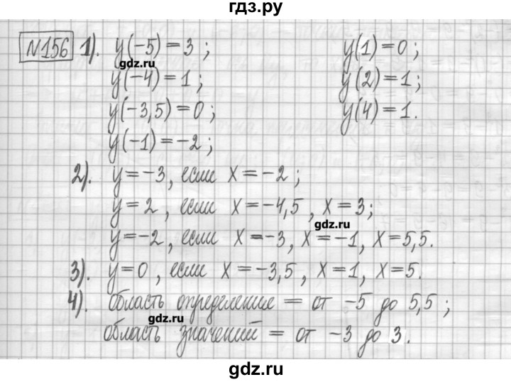 ГДЗ по алгебре 7 класс Мерзляк дидактические материалы  упражнение / вариант 3 - 156, Решебник