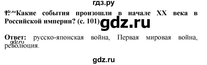 ГДЗ по окружающему миру 4 класс  Ивченкова   часть 2 Саплина (страницы) - 101, Решебник №1