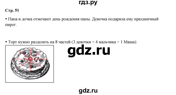 ГДЗ по окружающему миру 1 класс Ивченкова рабочая тетрадь  часть 2. страница - 51, Решебник 2023