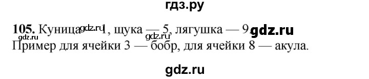 ГДЗ по окружающему миру 3 класс Потапов рабочая тетрадь  часть 1. задание - 105, Решебник 2023