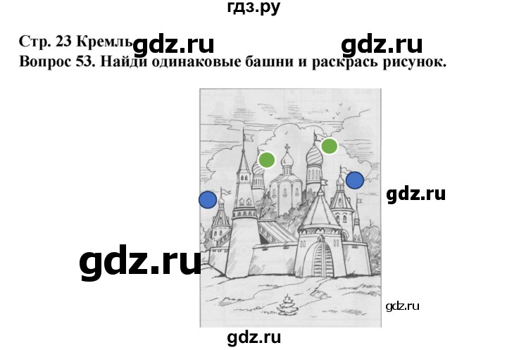 ГДЗ по окружающему миру 3 класс Потапов рабочая тетрадь  часть 2. задание - 53, Решебник 2018